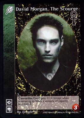 David Morgan, The Scourge [CE Set] - VTES Karte