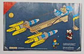 Lego Star Wars 7131 -Anakin's Podracer, Used, minifigs, Manual, No Box, Free S/H