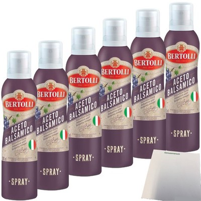 Bertolli Aceto Balsamico Spray 6er Pack 6x200ml Flasche