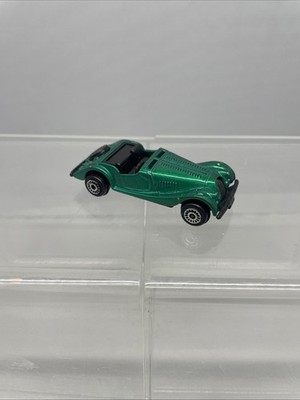 Vintage 1986 ZEE Toys Dyna-Wheels MORGAN PLUS 8 Green Metallic D69