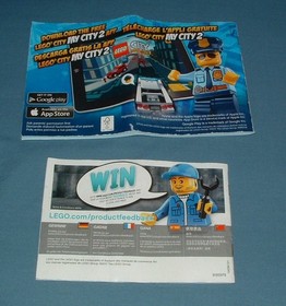 TOWN: CITY, ATV RACE TEAM SET 60148 - LEGO - 2017 - USED