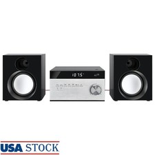 Bluetooth CD Player Stereo W/ AM FM Radio Digital Alarm Remote Control New