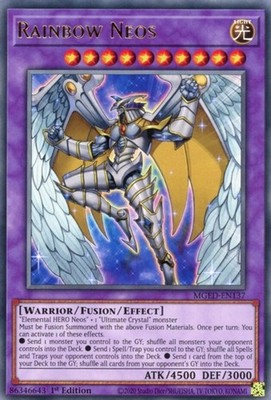 Rainbow Neos - MGED-EN137 - Rare - 1st Edition - Near Mint