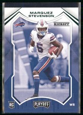 2021 Panini Playoff - Rookies Marquez Stevenson #295 RC Green