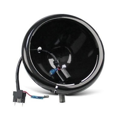 LED Scheinwerfer-Gehäuse Kit 5,75'' für Harley Davidson schwarz gebraucht
