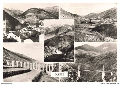 ASRP17-1053-66 - OLETTE - General view - The towers of the bastide - The bridge g