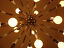 thumbnail 6  - SPUTNIK STARBURST LIGHT FIXTURE CHANDELIER LAMP POLISHED BRASS   MADE IN U.S.A.