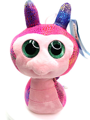Scent Sations Series 2 Bubblegum Snail 11'' Sparkle Green Glitter Eyes 2018 Tag