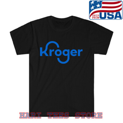 Kroger Store Blue Men's Black Size S to 5XL