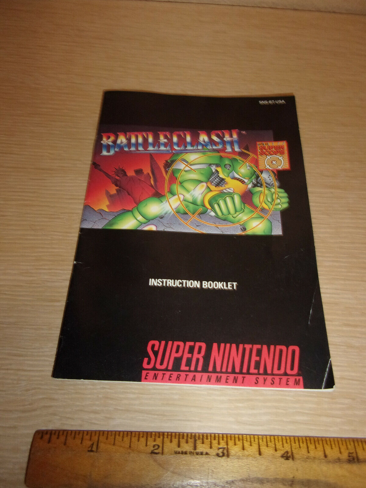 NINTENDO MANUALS New mail order SUPER CLASH Same day shipping BATTLE