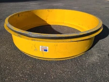 Pelsue 2730-8A Aluminum Manhole Ring / Shield