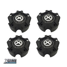 4 X American Racing Atx Wheel Center Cap Matte Black 377b1275hyb001