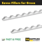 Roofing Eaves Fillers for Greca Profile Corrugated PVC Roofing Sheets