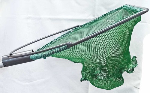 Kescher eckig inkl Netz 6mm Teichwirt Fischzucht abfischen Hamen