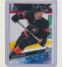 2020-21 Upper Deck Series 2 Young Guns 493 David Kase Philadelphia Flyers