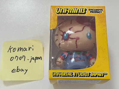 USJ Hello Kitty x Chucky Limited Figur Universal Studios Sanrio süßes Katzenm...
