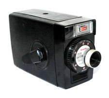 Vintage Kodak Brownie Fun Saver 8mm Movie Camera- WORKS  