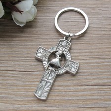  12 PCS First Communion Keychain Party Favor Girl Primera Comunion Ni a JK165G