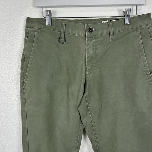 Empyre Skeletor Skinny Jeans Grunge Skater Hose Herren Gr. 30 Army Grün Stretch - Bild 3 von 11