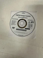 Fujitsu fi-7160 7260 7180 7280 7030 800R 7460Scanner Driver Software CD DVD only