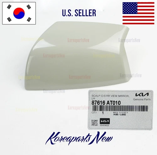 View Mirror Scalp LED Cover Cap Left DRIVER 87616AT010 ⭐OEM⭐ Kia Niro 2023-2025