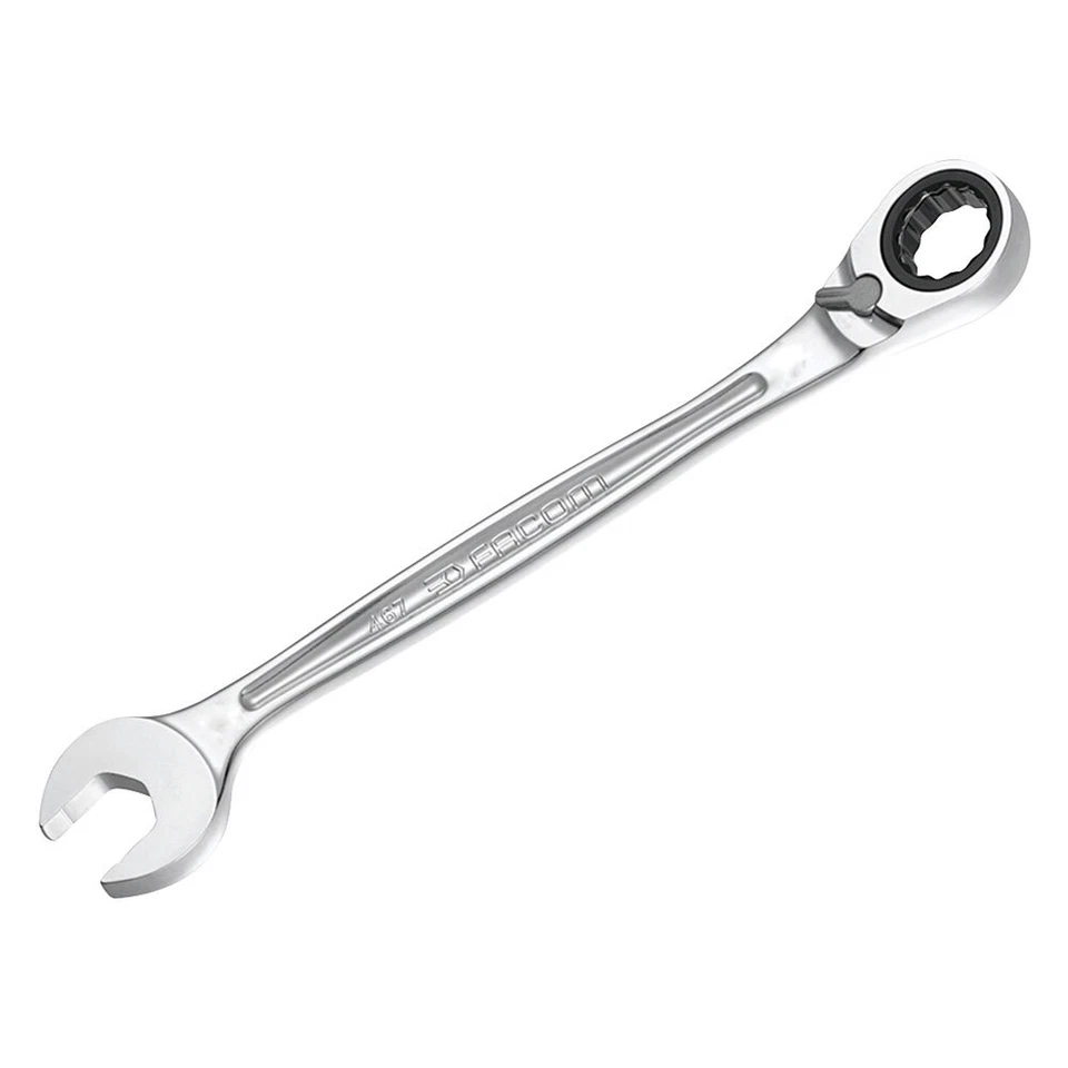 Facom - Clé à molette à cliquet 17mm antidérapante 467B.17