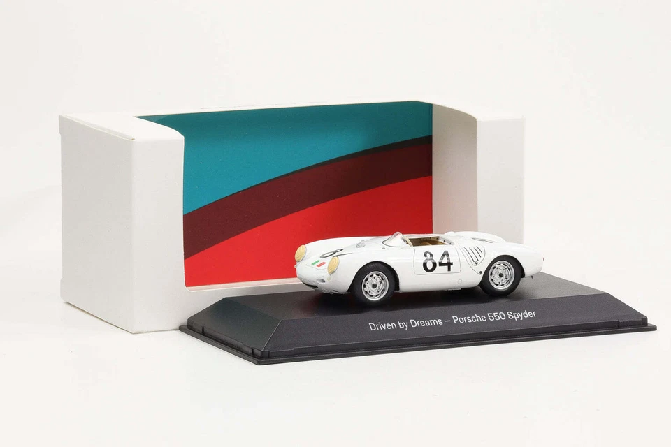1:43 Spark Porsche 550 #84 Umberto Maglioli Museum MAPPA - Immagine 3 di 4