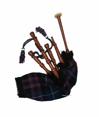 TARTANCITY NEW Kids Junior Playable Scottish Tartan Bagpipes