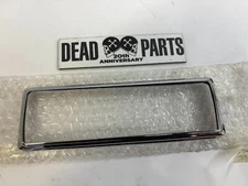 Harley chrome 74965-00 radio stereo trim ring cover 98-05