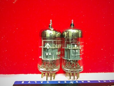 Mullard E88CC CV2492 6DJ8 6922 Gold Pins Tested NOS, NIB Disc Getter
