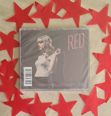 Taylor Swift RED 直筆サイン入り Taylor Swift RED Taylor's Version CD - Signed / Autographed