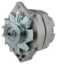 NEW 50 AMP 24 VOLT ALTERNATOR FITS DELCO 10SI 1 WIRE SELF ENERGIZING HOOKUP