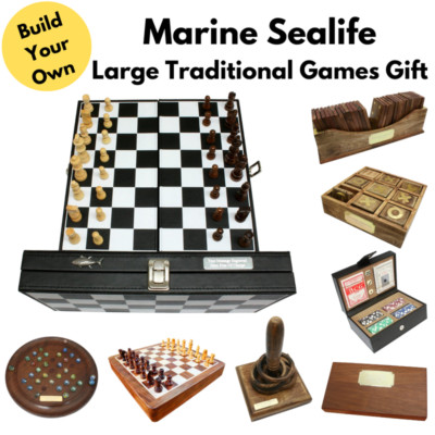 Marine Sealife große traditionelle Spiele mit kostenloser Gravur