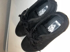 Vans Pro Black Size 7 Excellent Condition 