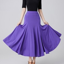 Modern Dance Kost&uuml;m Rock Ballsaal Latein Gypsy Flamenco Dancewear Split Swing