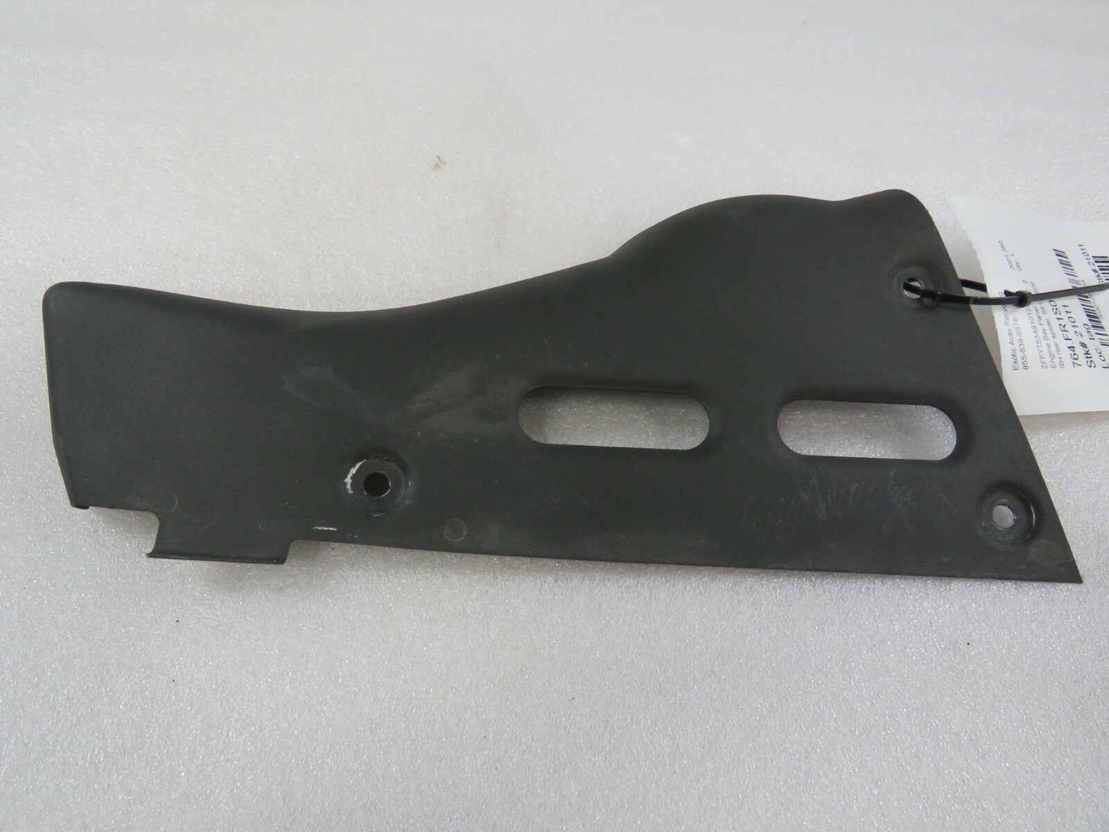 Ferrari 360 Spider, RH, Right, Rear Engine Bay Panel, Used, P/N 66155600