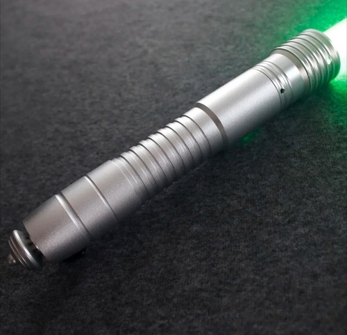 Star Wars Kit Fisto Lightsaber Custom Built RGB Metal Dueling Saber With Blade - Picture 3 of 11