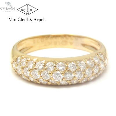 NYJEWEL Van Cleef & Arpels VCA Gold Diamant Bandring