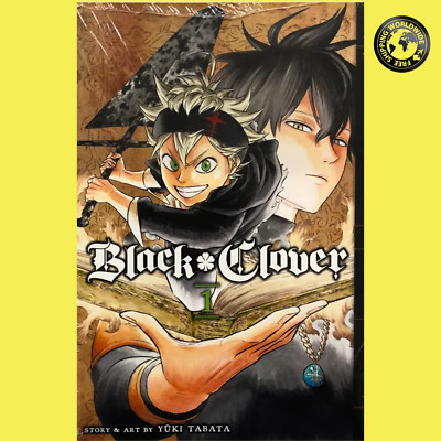 Black Clover Manga Vol 1-7 LOOSE/FULL Set English By Yuki Tabata FREE SHIPPING
