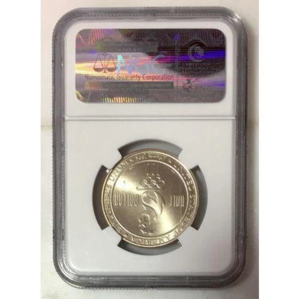 1996 S Soccer Half Dollar NGC MS70 ***Rev Tye's Coin Stache*** #000389 - Image 3 of 4