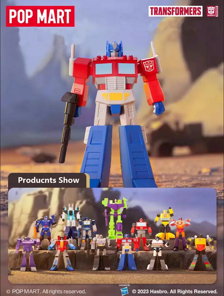 POP MART Transformers Generations Series Figure Confirmed Blind
