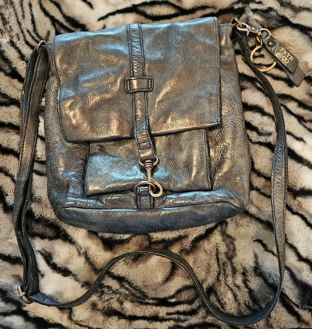 Frye top crossbody purse