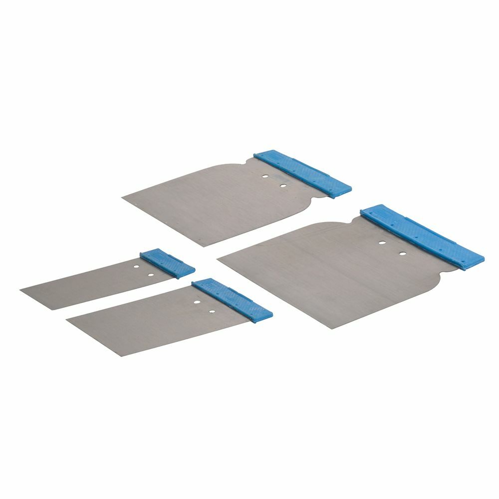 4Pce Body Filler Applicator Set Application 50mm 80mm 100mm & 120mm Filling