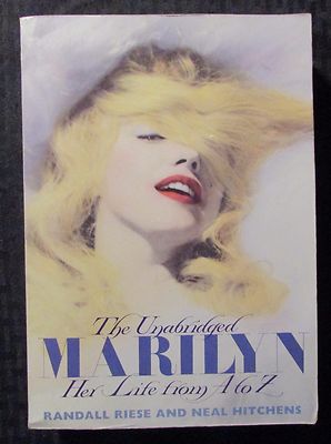 1987 The Unabridged MARILYN MONROE Her Life A-Z FVF 7.0 Congdon Weed Paperback