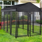 Oversize Outdoor Pet Dog Run House Kennel Shade Cage Enclosure w/ Cover Playpen