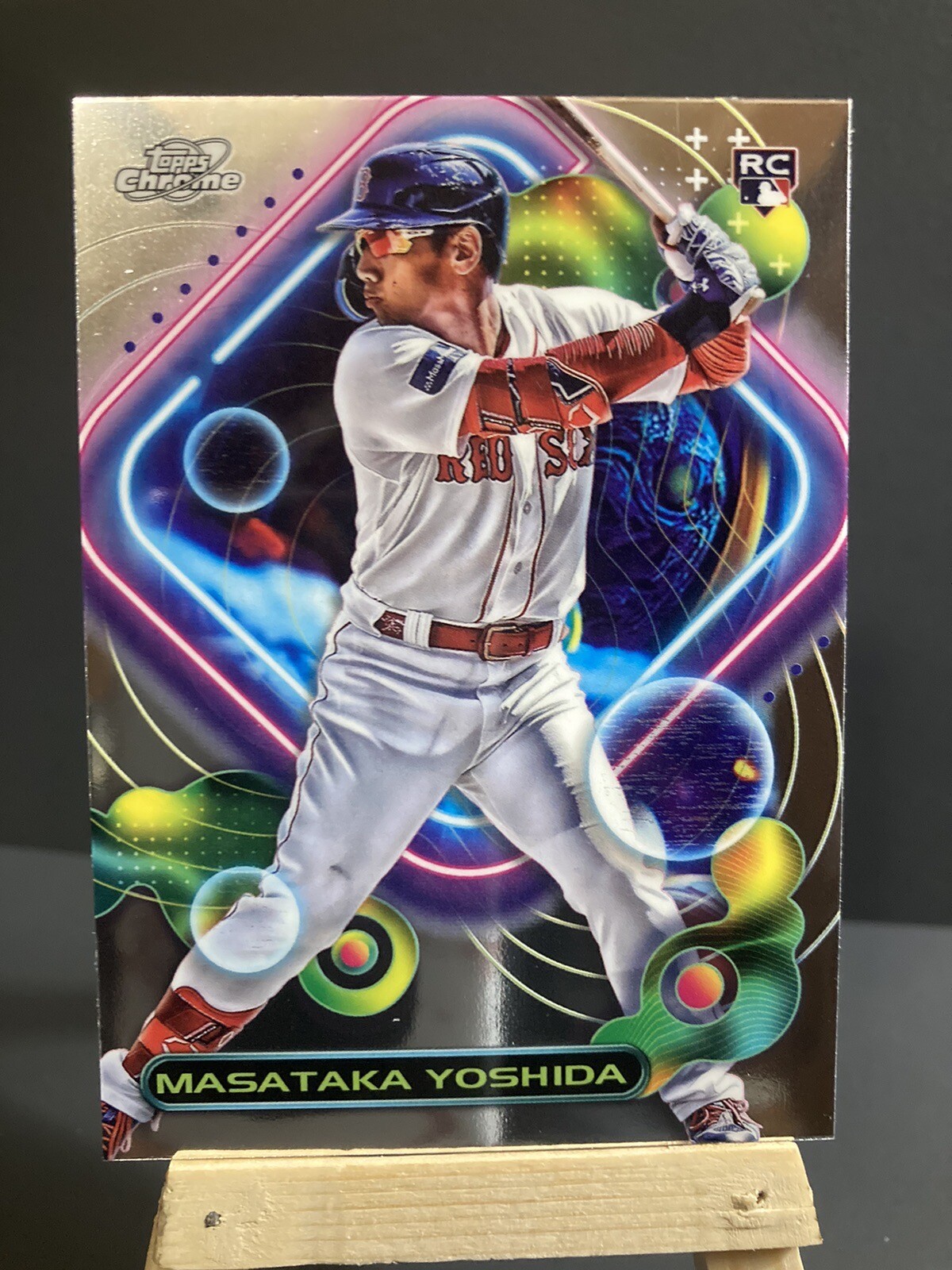 2023 Topps Chrome Cosmic Masataka Yoshida RC #185 Boston Red Sox ￼