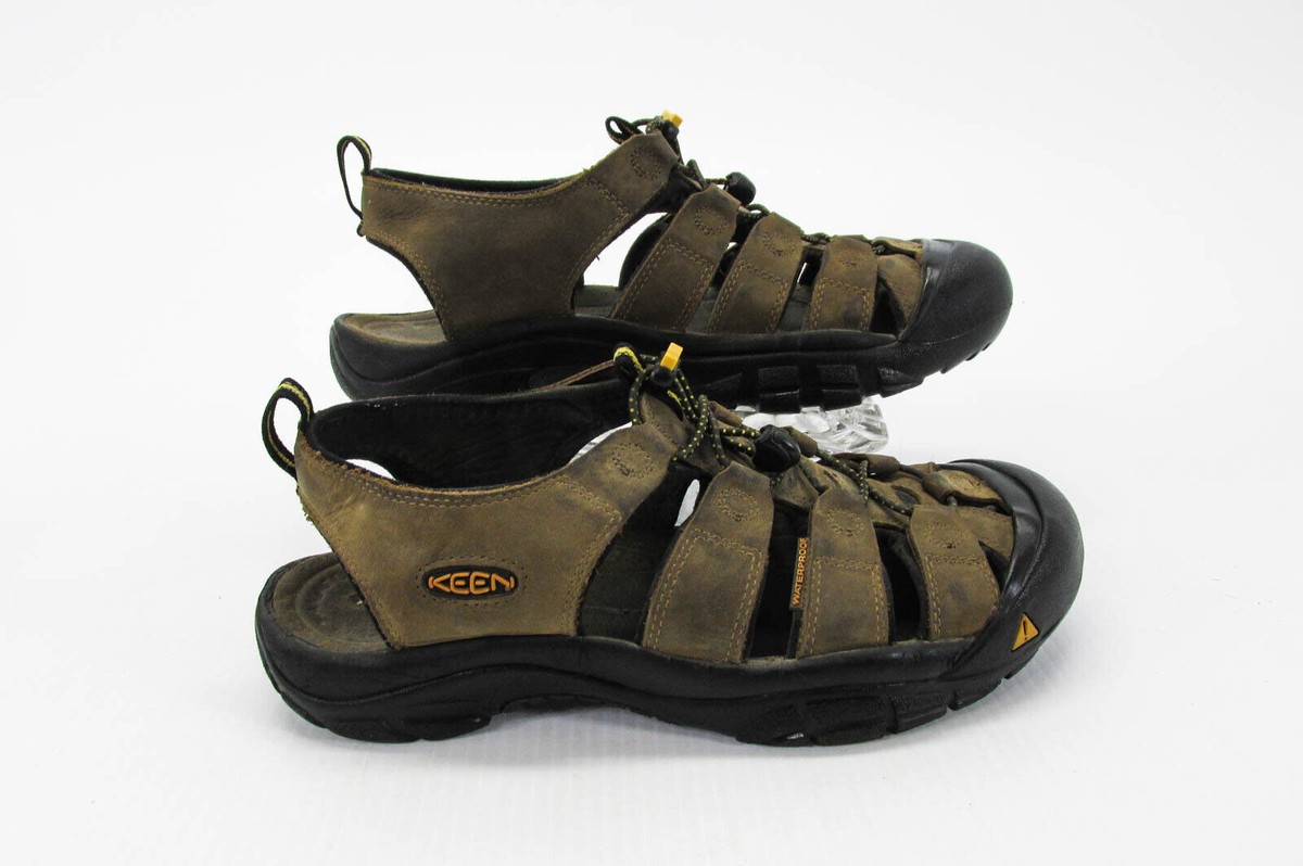 KEEN Men’s Newport H2 Brown and Yellow Sandals Size 11 Keen Newport H2 Sandals Shoes Men Size 8.5 Brown Closed Toe  main image 4
