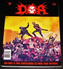 D.O.A. Magazine Issue # 4 DOA Death Metal - With FOAD Records Compilation CD
