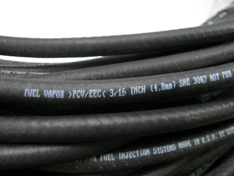 250 FEET Gates 4219XL Fuel Vapor PCV EEC Line Tube 3/16" 50 PSI