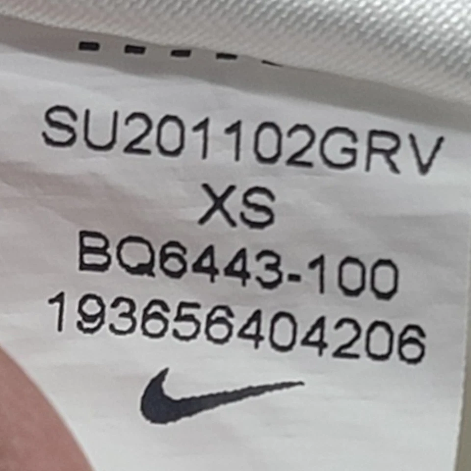 Pantalones Nike Juveniles XS Blanco Béisbol Swoosh Crossfit Logo Atlético BQ6443-100 Foto 4 de 4